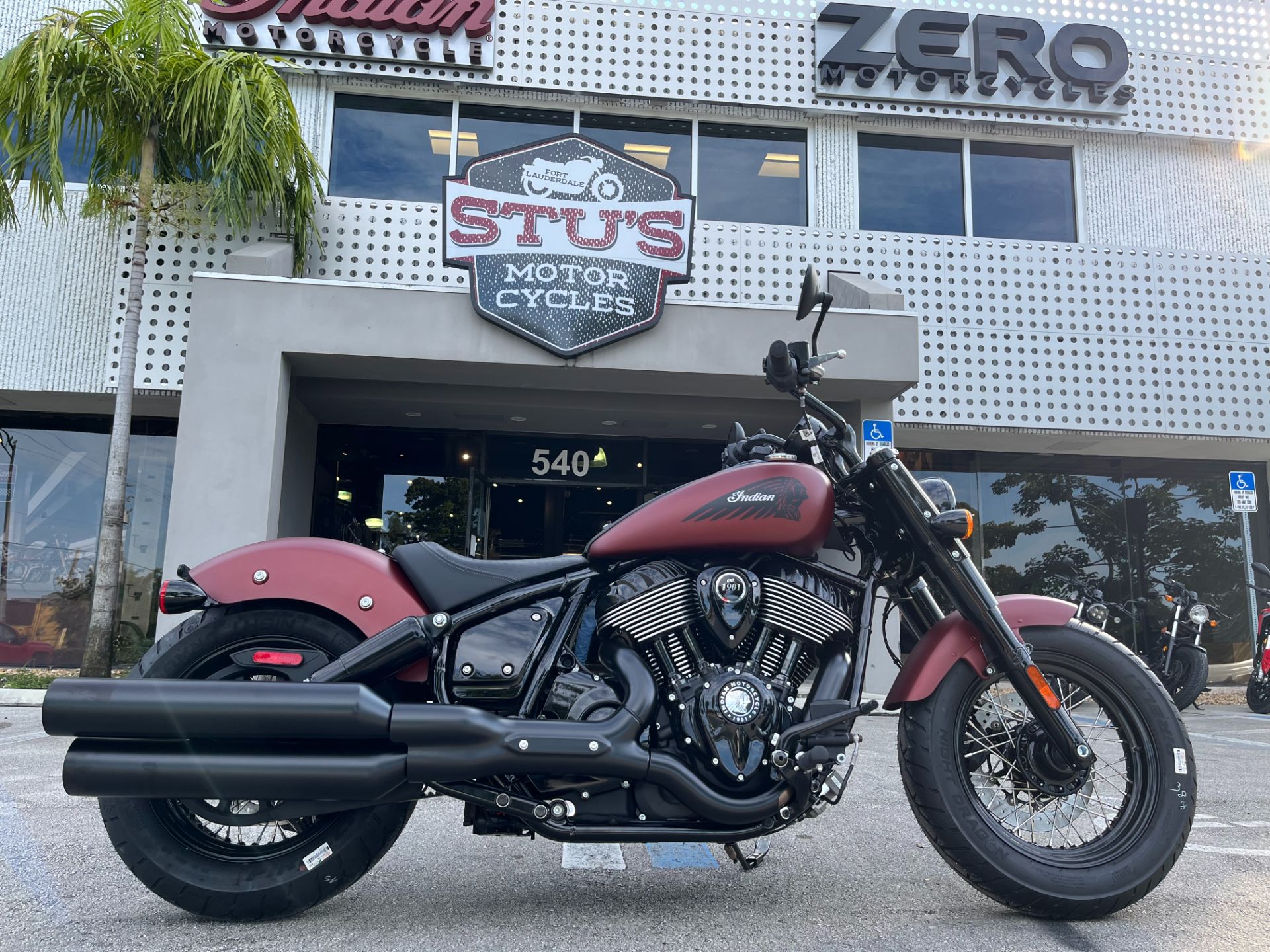 2024 Indian Motorcycle Chief Bobber Dark Horse® Icon in Fort Lauderdale, Florida - Photo 1