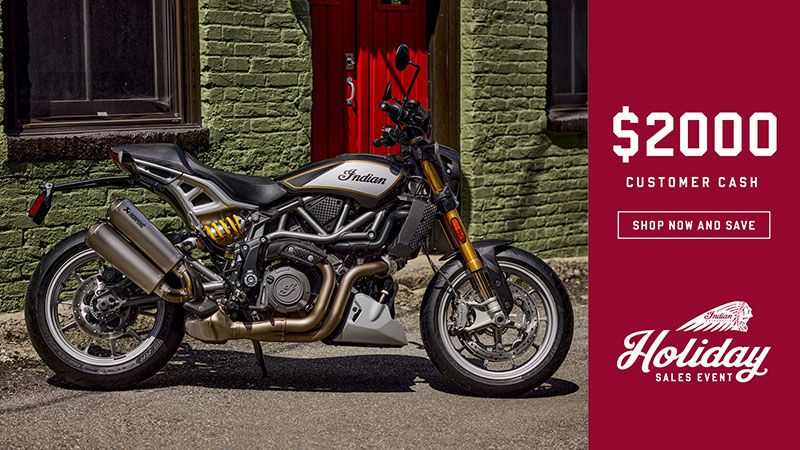 Indian Motorcycle - $2000 FTR Customer Cash