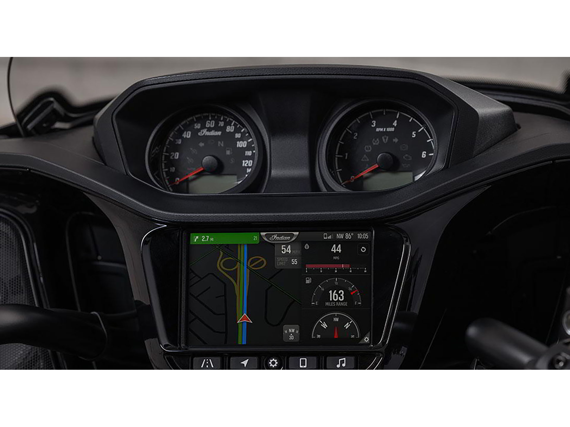2024 Indian Motorcycle Challenger® Dark Horse® with PowerBand Audio Package in Fort Lauderdale, Florida - Photo 10